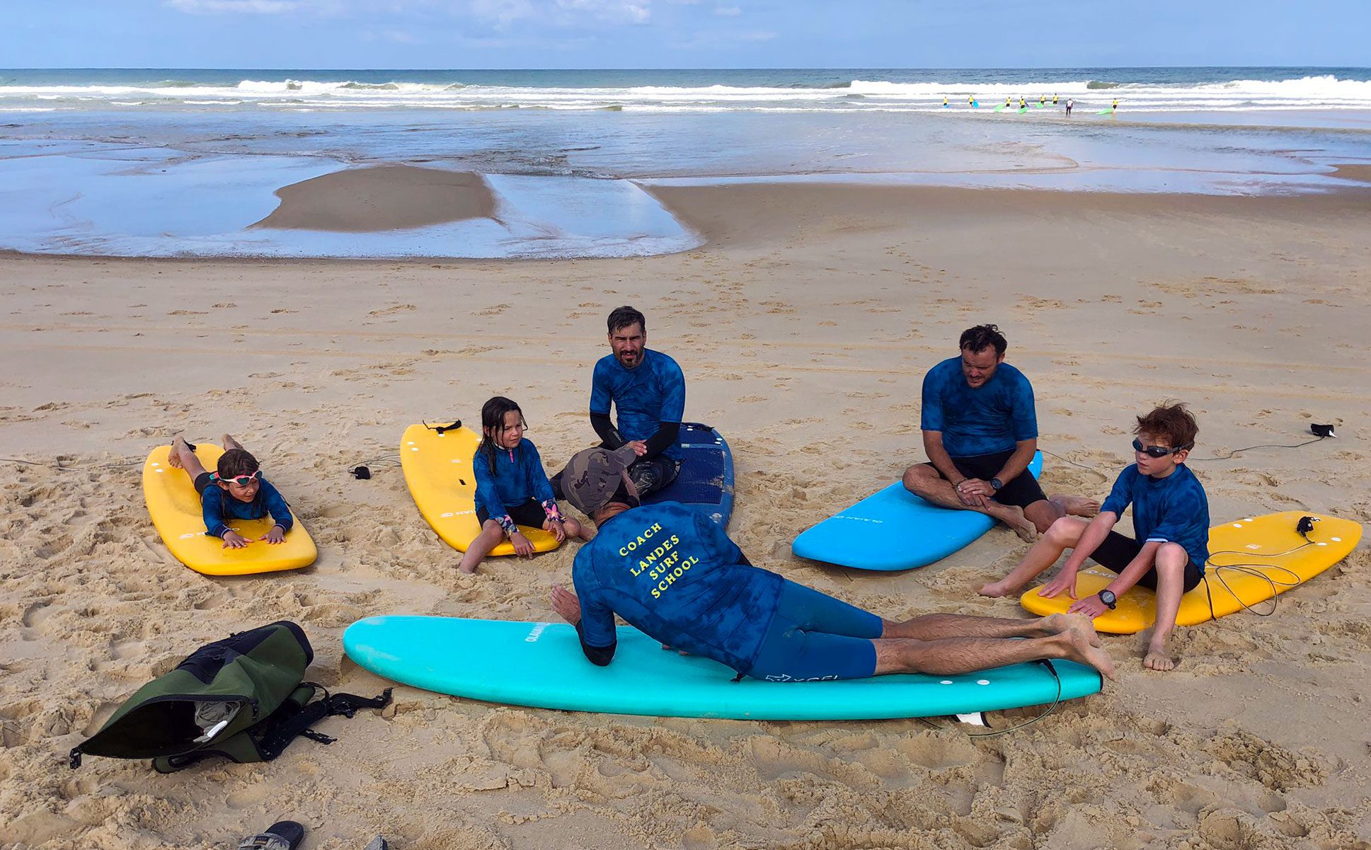 Cours de surf collectifs