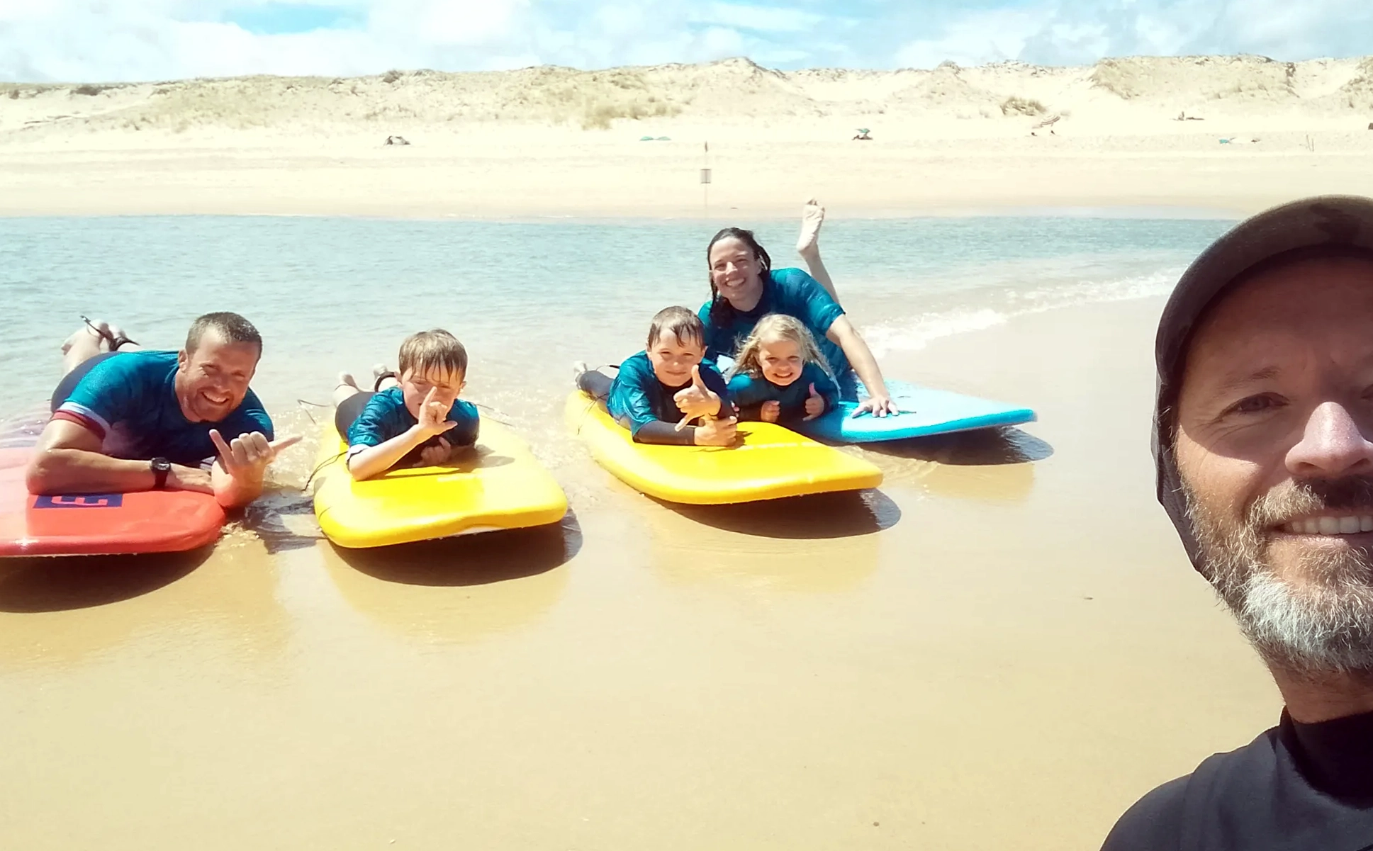 Cours de surf privés